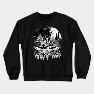 Drippin' Rock Band Tee Crewneck Sweatshirt